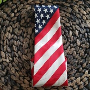 Beautiful hand made American Flag tie